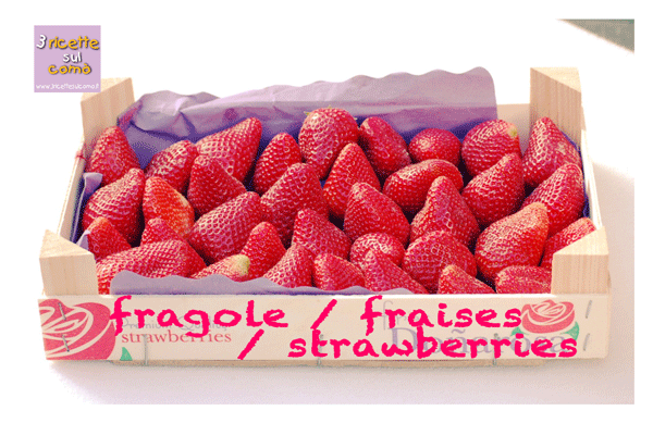 cesta di fragole