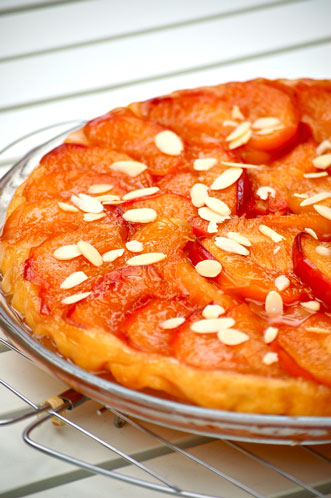 torta tatin di pesche