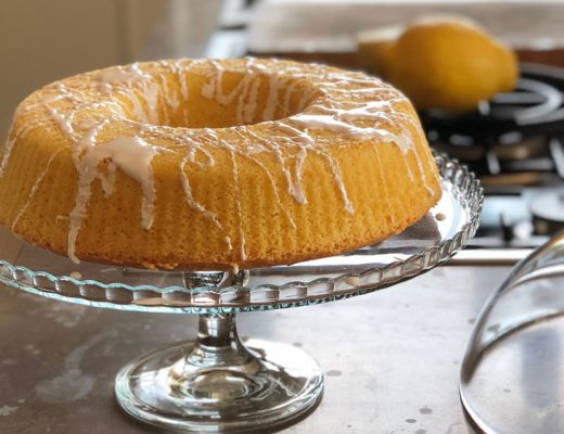 chiffon cake al limone