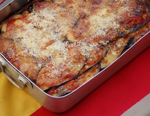 parmigiana di melanzane rinforzata