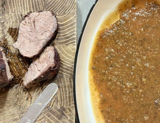 Ricetta del brasato di manzo con vino rosso
